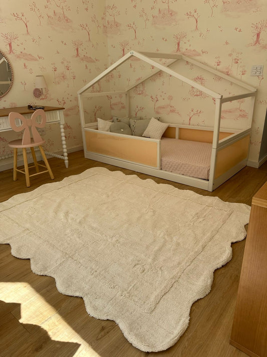 Tapete Lavável Algodão Leves