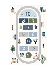 Tapete Playmat Amarelinha Cidade