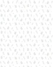 Papel Porcelana Folhinhas Delicado Verde