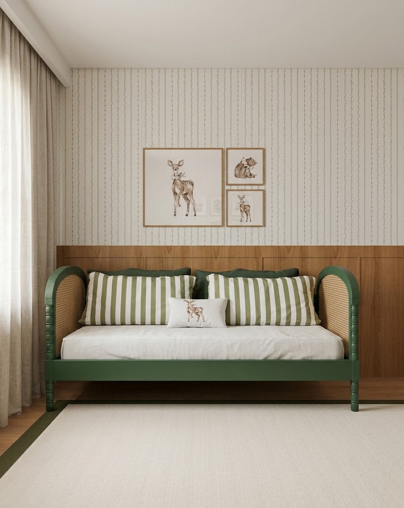 Cama Lorde Evolutiva · 4 em 1 · Verde Escuro